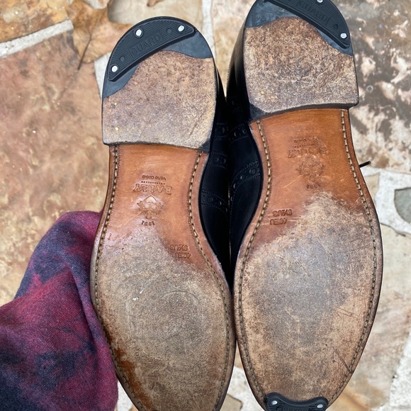Vintage Bally Leather Shoes 38.5 - Picture 5 of 6